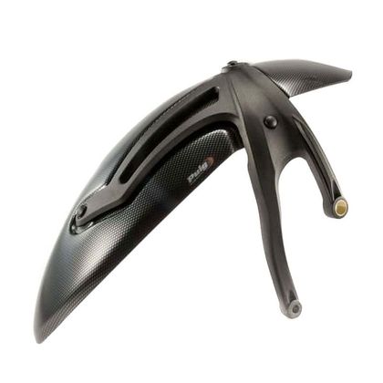Garde boue Puig avec support aluminium - Noir
