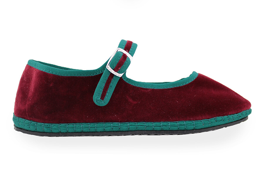 Laguna Mary Jane bordeaux petrol