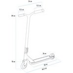 Trottinette Stunt Scooter Kickless Forest