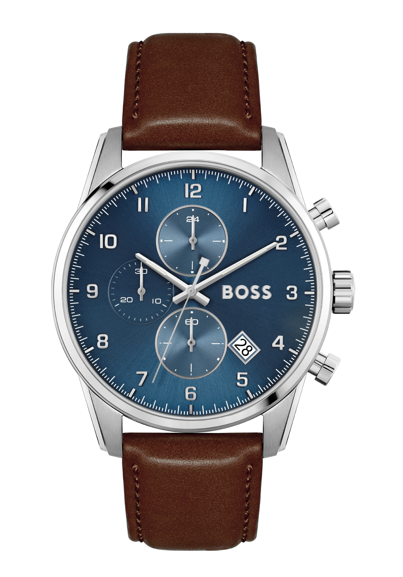 Boss Herrenchronograph Skymaster Silber 1513940