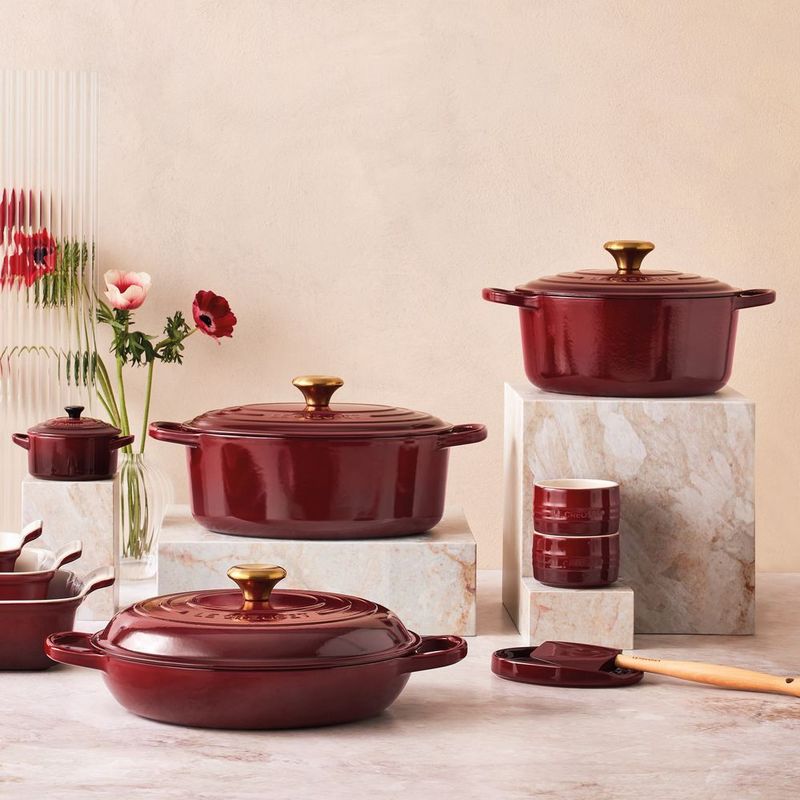 Le Creuset Braadpan Signature - Garnet - ø 20 cm - Gietijzer - 2.4 liter