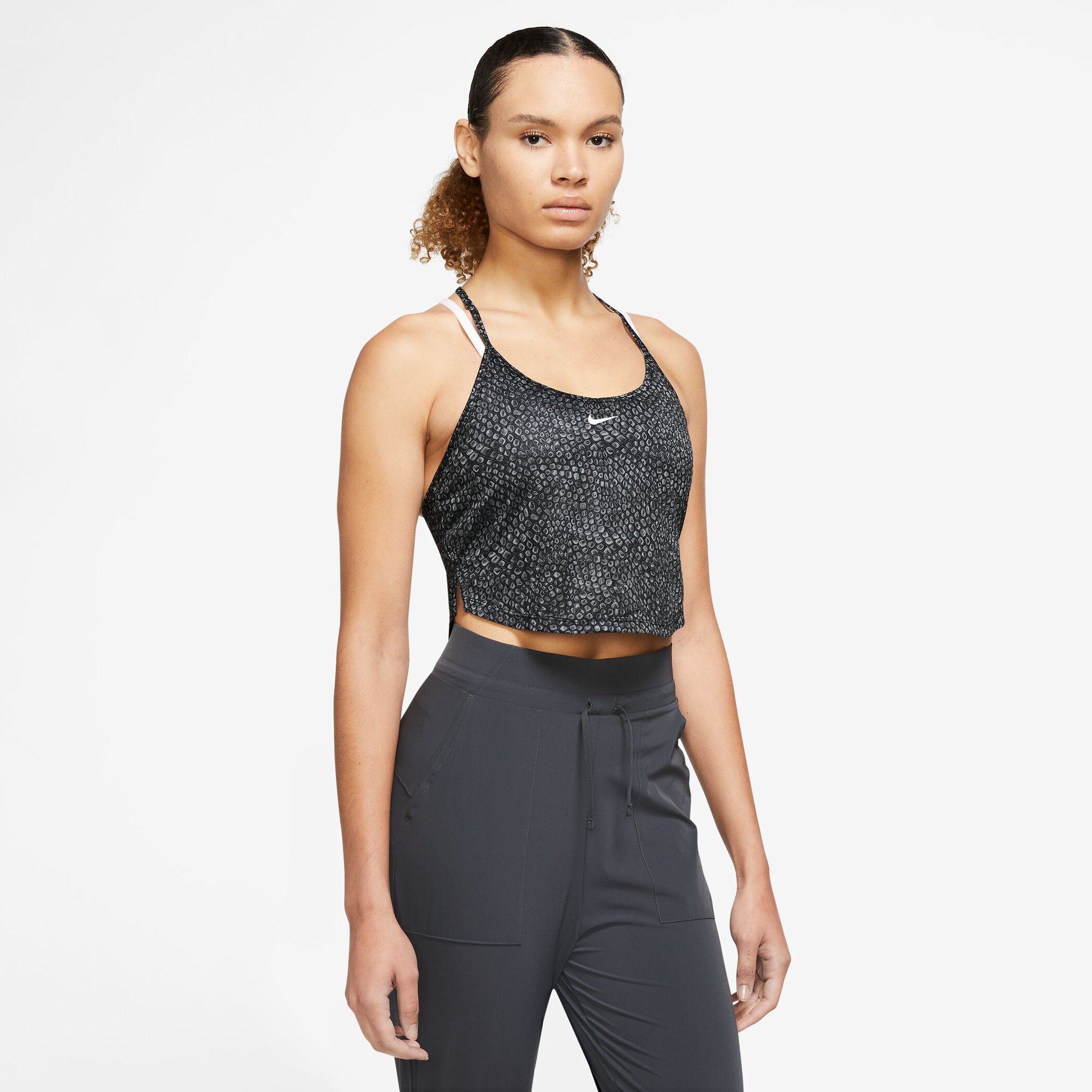 Nike W NK One DF Crop Tank Aop