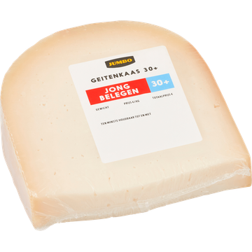 Jumbo Geitenkaas Jong Belegen 30+ Stuk ca. 350 g