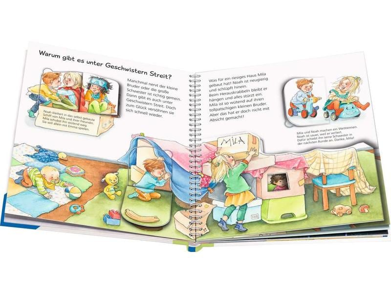 Ravensburger Kinder-Sachbuch WWW Wir sind Geschwister Klappbuch