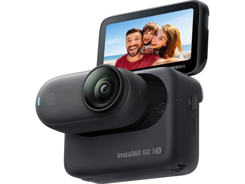 Insta360 Actionkamera GO 3S 128 GB Schwarz Ihre leichte 4K-Kamera