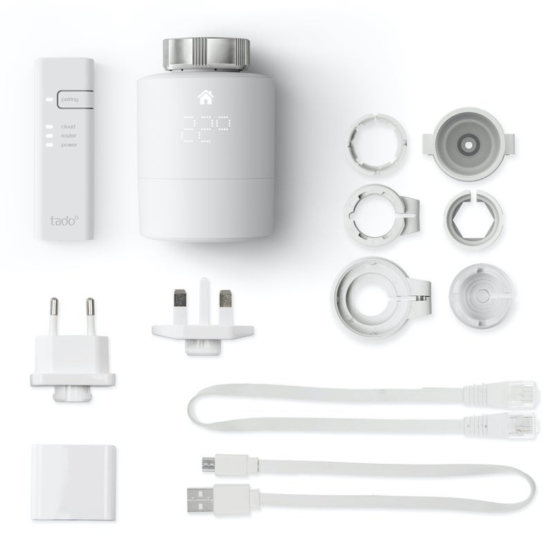 Tado - Smart Radiator Thermostat Starter Kit V3+ incl. 1 SRT