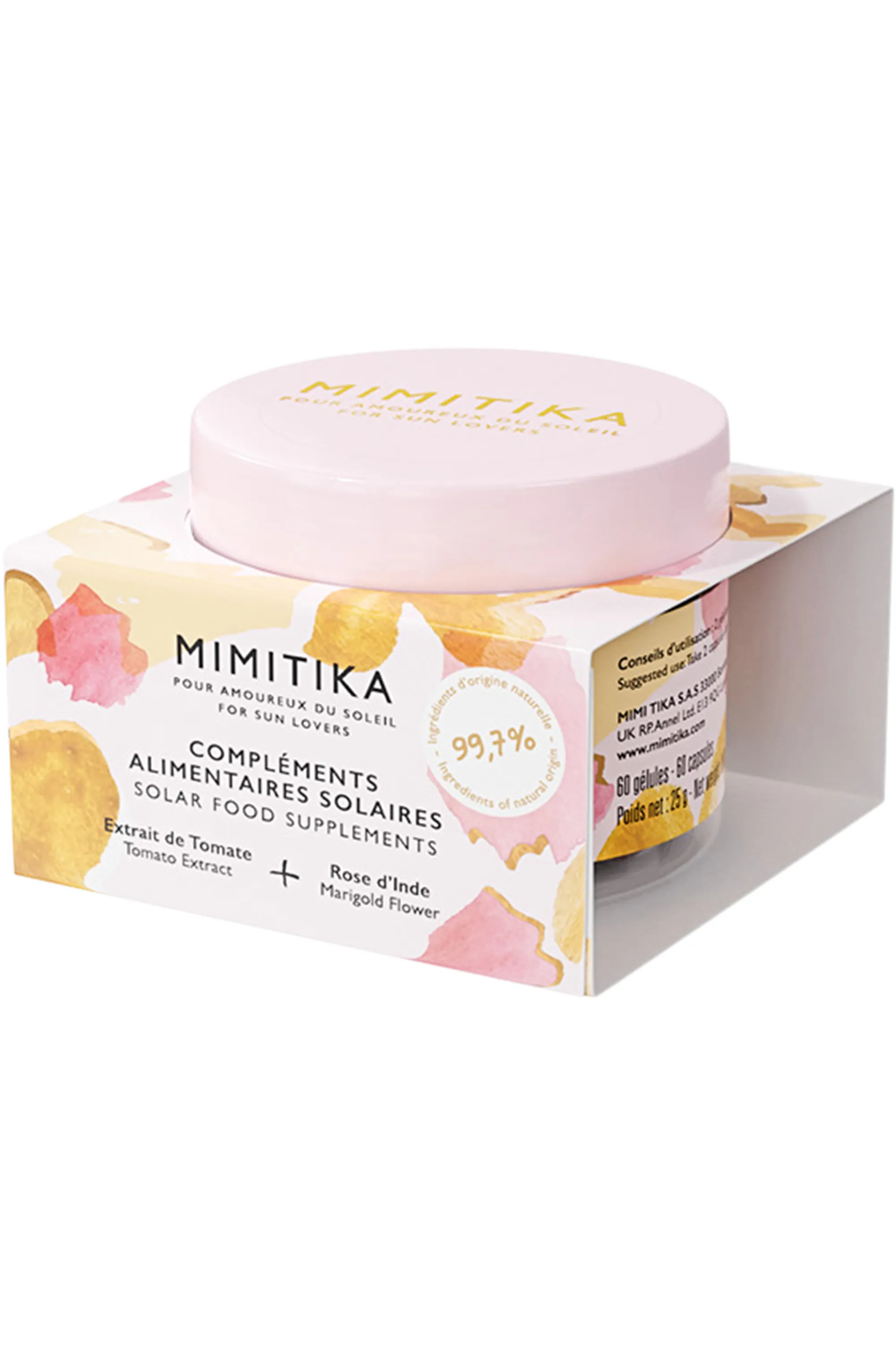 MIMITIKA Compléments alimentaires préparation au soleil-25 g