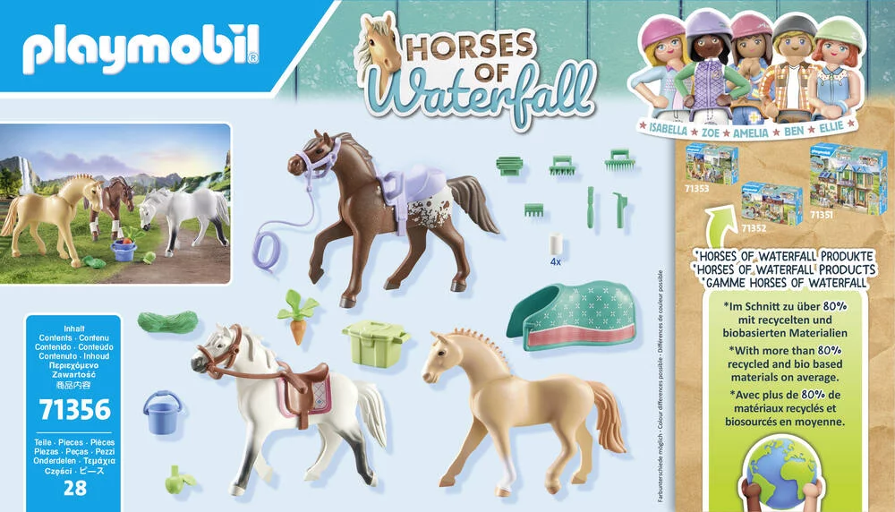3 CHEVAUX MORGAN QUARTER HORSE ET SHAGYA - 71356