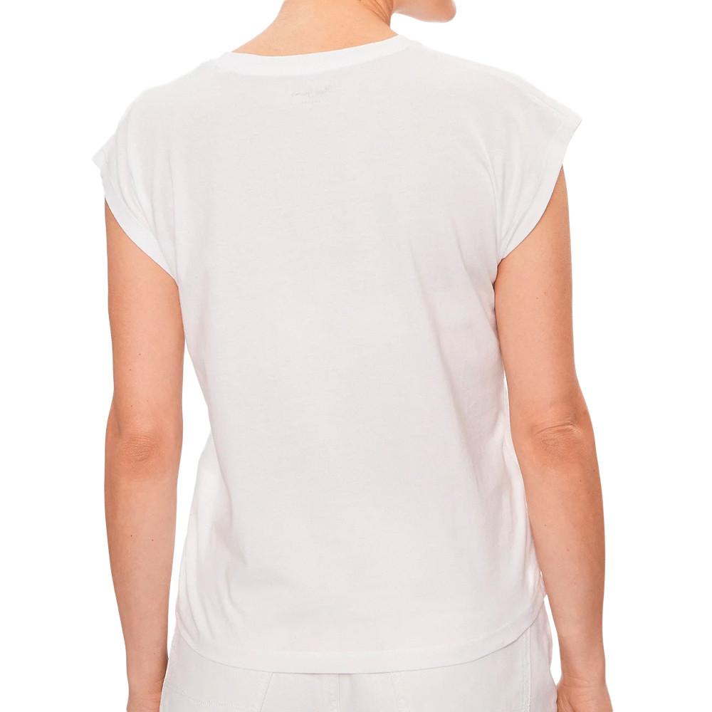 Pepe jeans T-shirt Blanc Femme Pepe jeans Lory