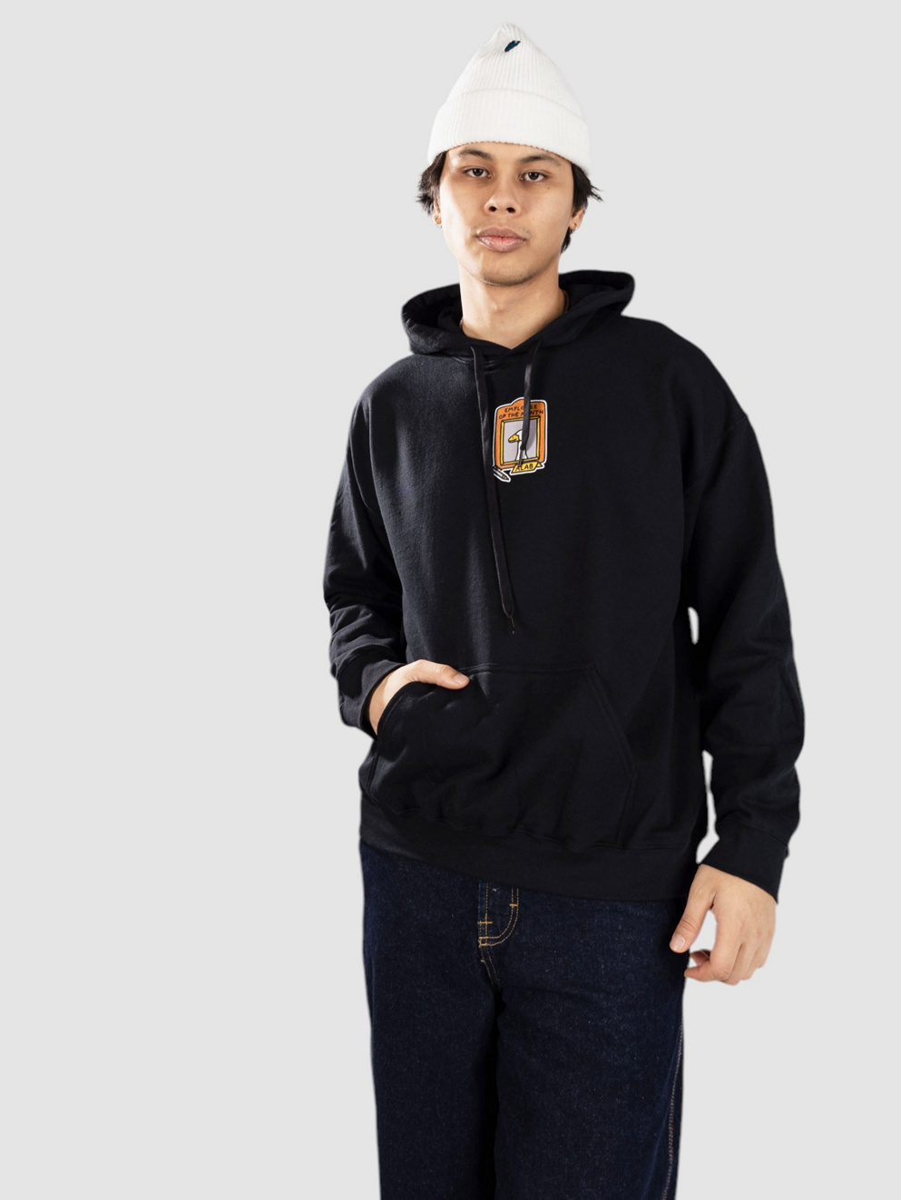 A.LAB Not Silly Hoodie black