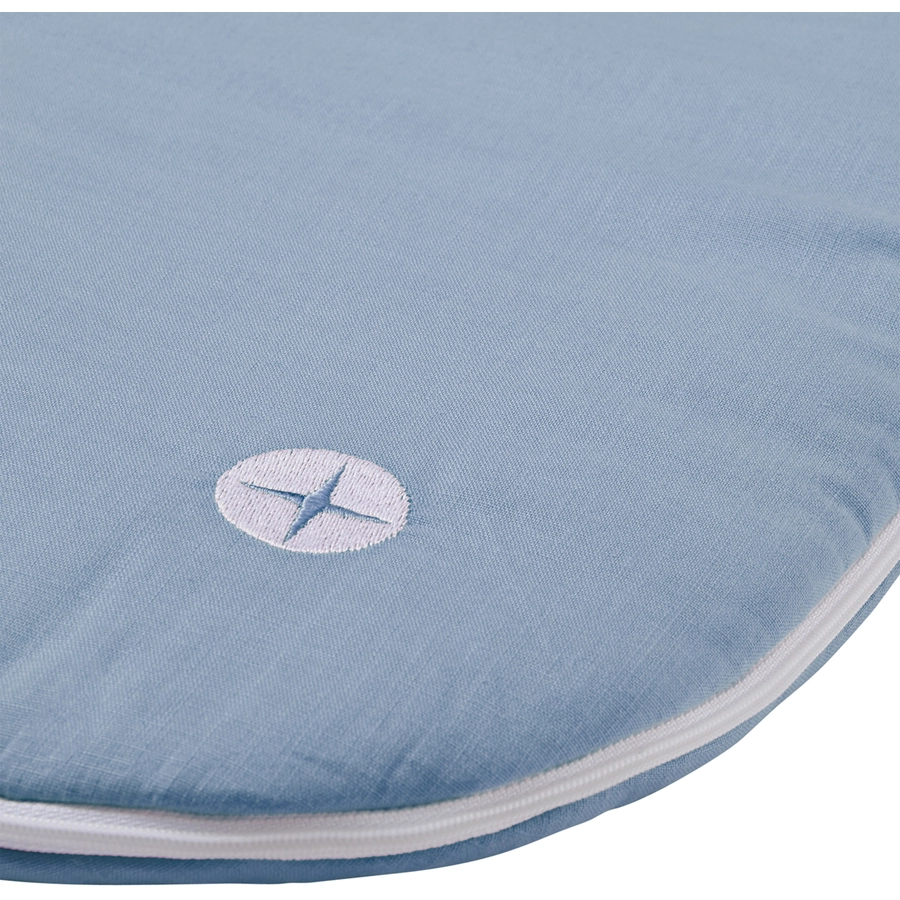 Nordic Coast Company Babyschlafsack Blau-Grau