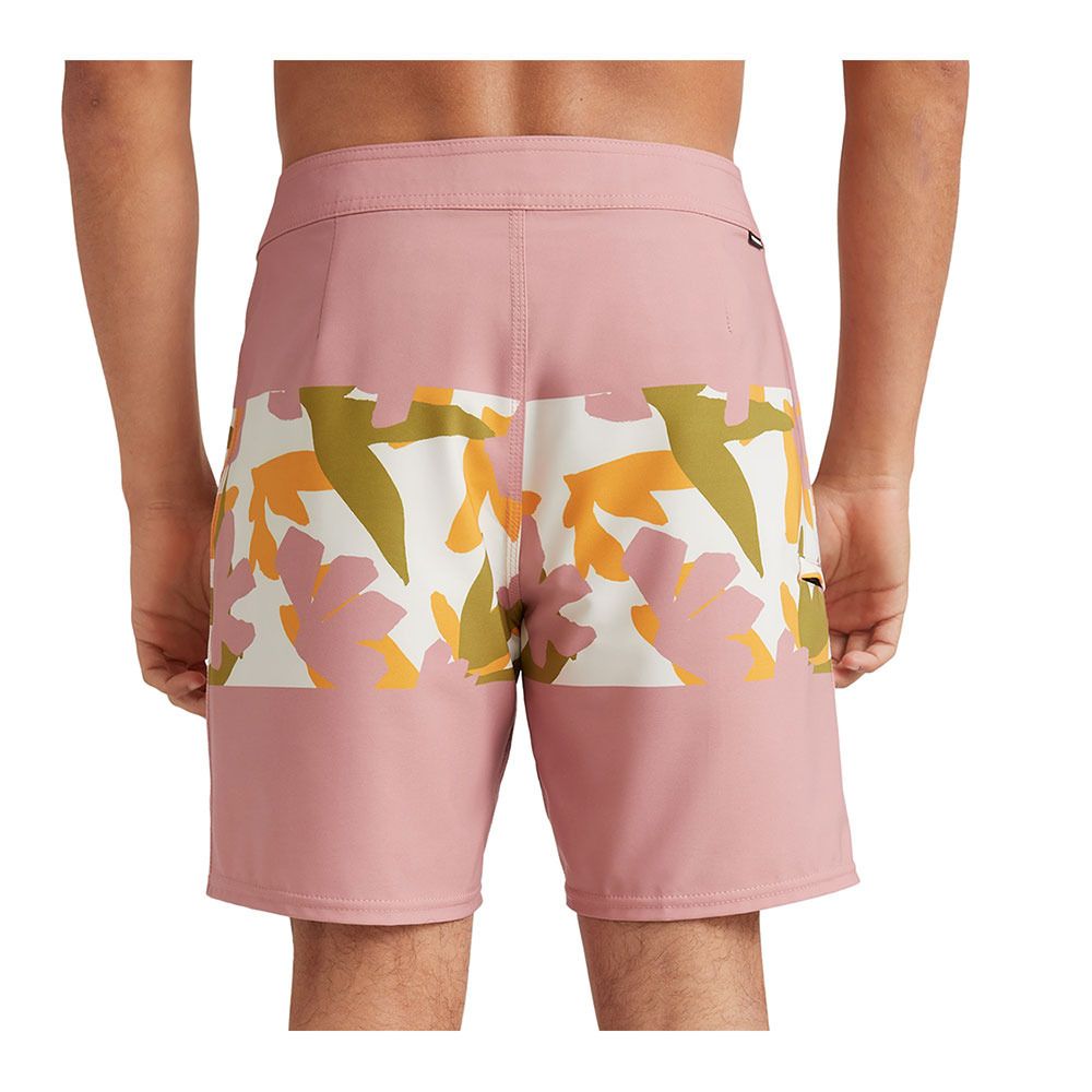 O'Neill HYPERFREAK CAMORRO 17'' - Boardshort Homme green art flower