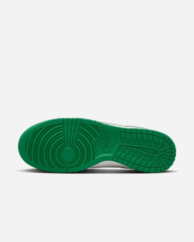 Chaussures Nike Dunk Low Blanc & Vert pour homme
