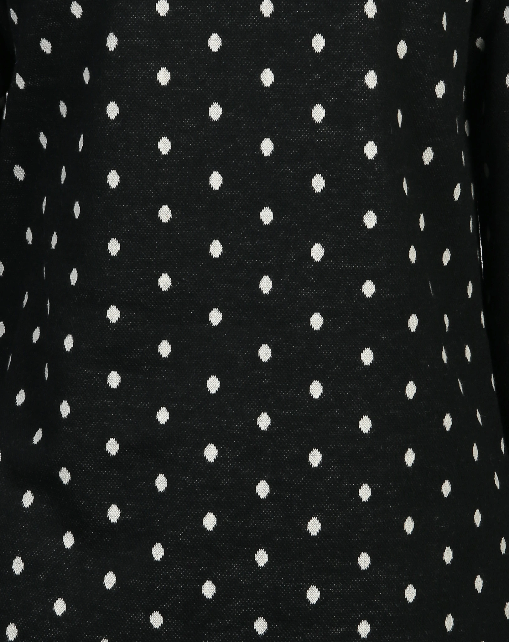 Langarmkleid HOPE gepunktet in schwarz