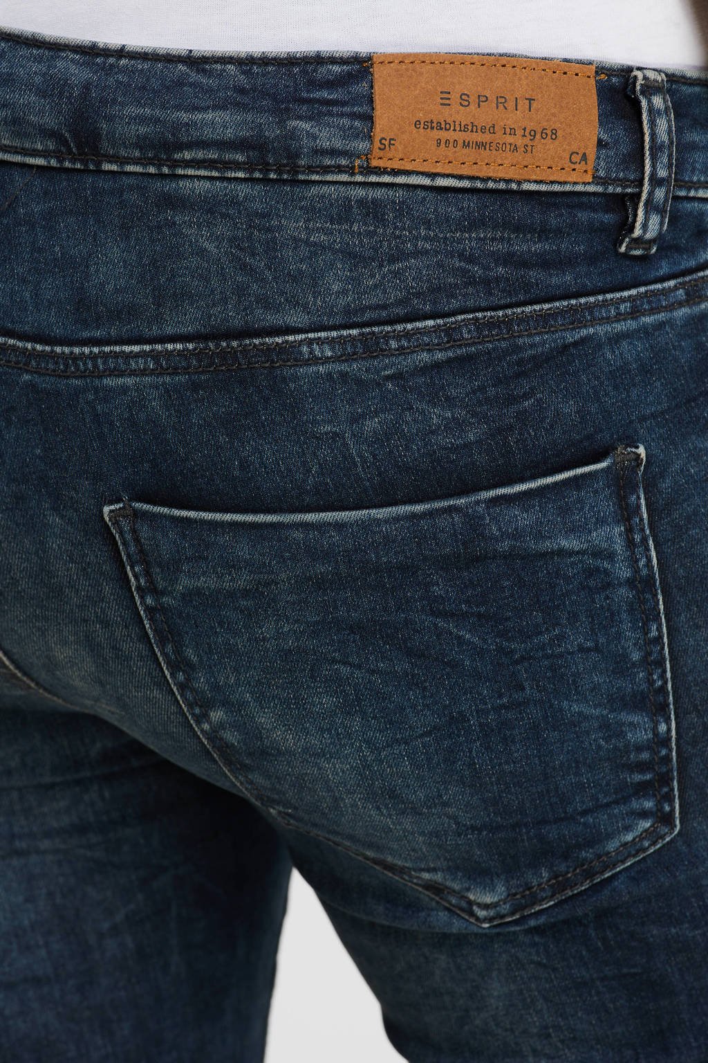 ESPRIT Maternity slim fit zwangerschapsjeans dark denim