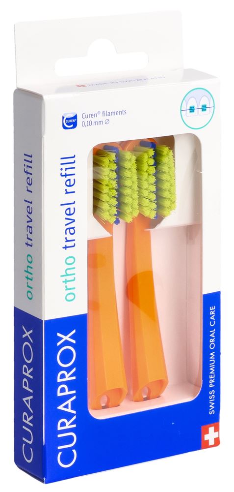 CURAPROX CS 5460 Travel Set Ortho<br>1 Stück, refill orange