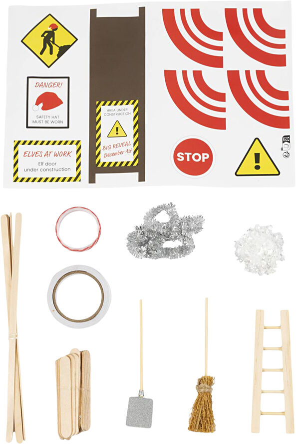 Creativ Company Mini DIY Kit Nissens Dør, Under konstruktion