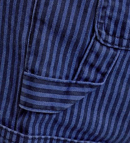 Sofie Schnoor Mädchen Jeans - Gitter - Kobalt gestreift