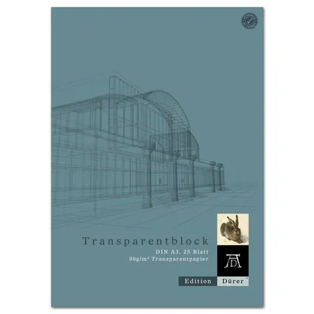 Staufen Edition Dürer Transparentblock A3 25 Blatt 80g/qm