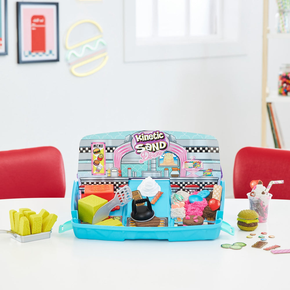 Køb Kinetic Sand Diner Foldbar Sandkasse