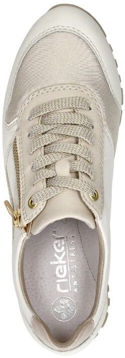 Rieker Sneakers Laag gebroken wit