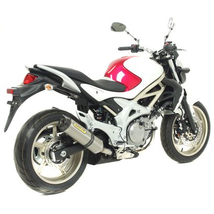 Silencieux Arrow Titane Street thunder embout carbone