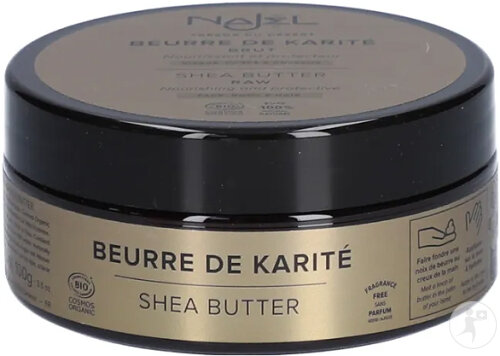 Najel Beurre De Karité Brut Nourrissant Et Protecteur Visage/Corps/Cheveux Bio Pot 100g