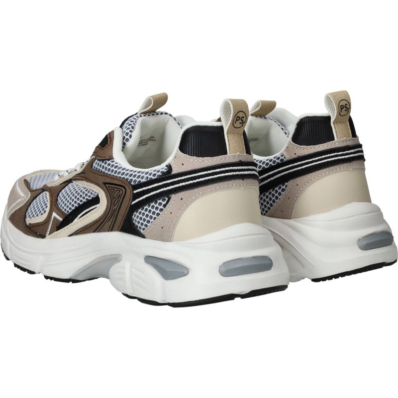 PS Poelman Sneakers Bruin Heren