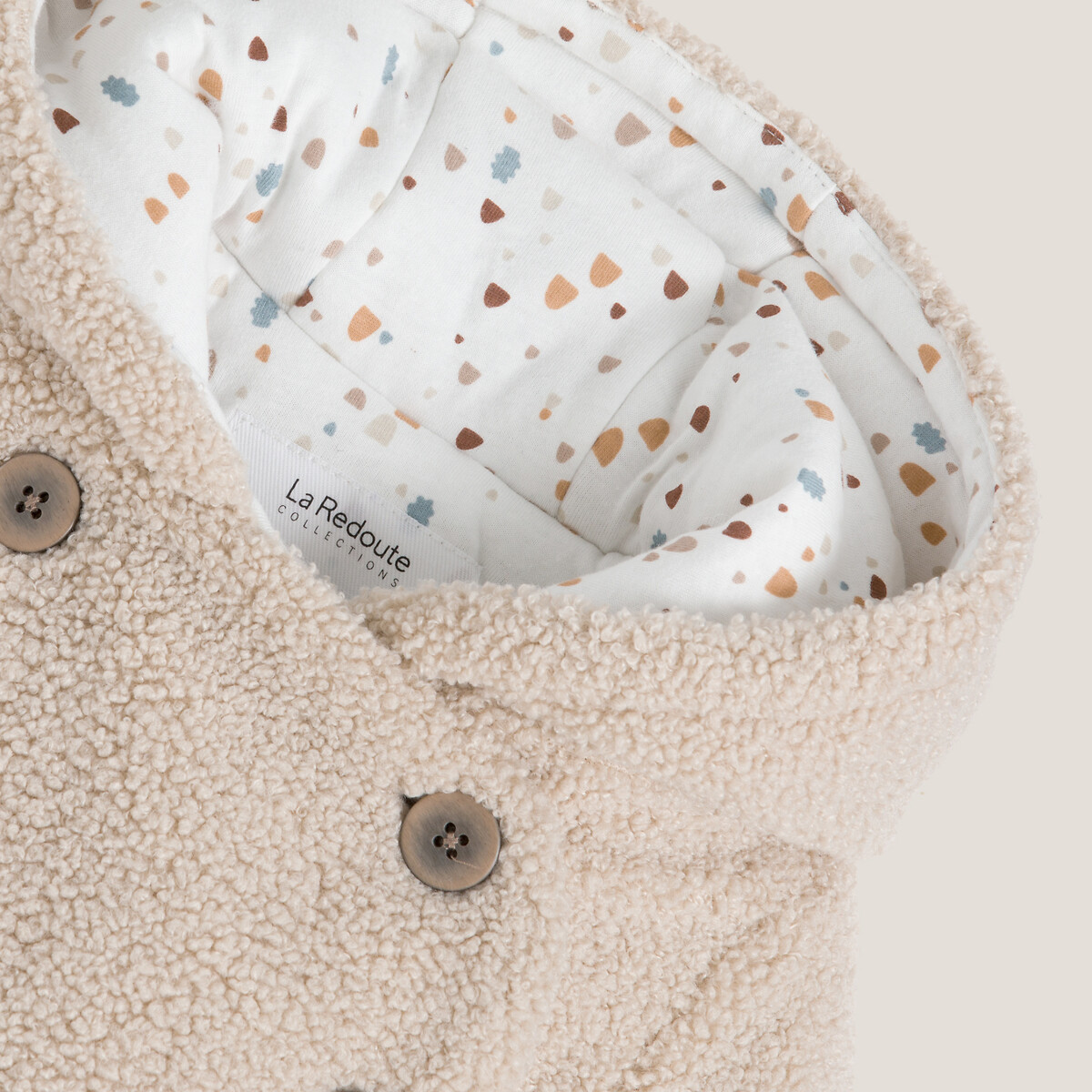 COLEÇÕES LA REDOUTE<br>Jaqueta quente com sherpa
