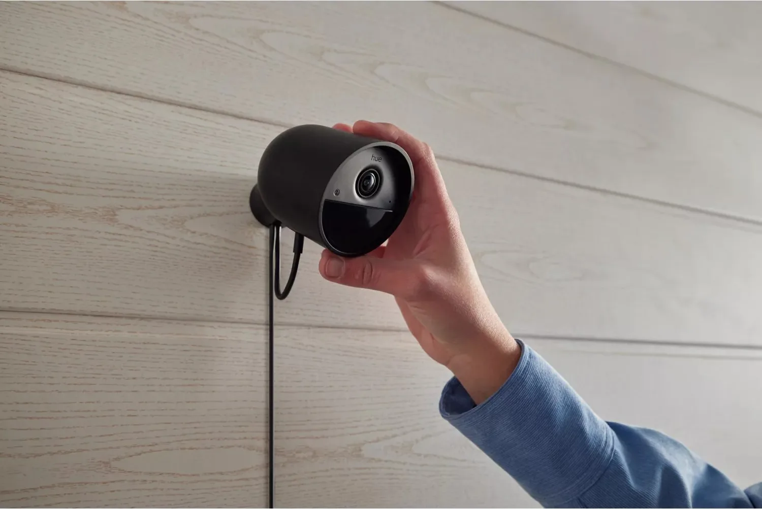 Philips Hue Secure caméra filaire Noir Caméra de surveillance