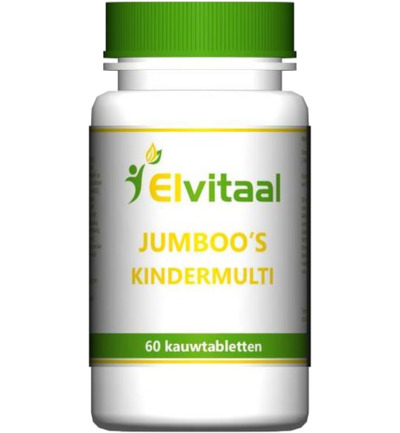 Elvitaal/Elvitum Jumboos kindermulti (60 kauwtabletten)