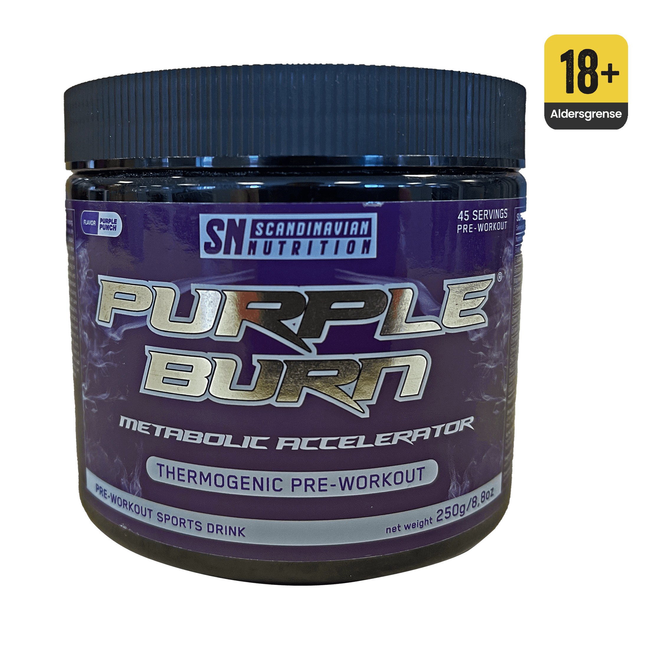 Scandinavian Nutrition Purple Burn PWO Pulver - PWO