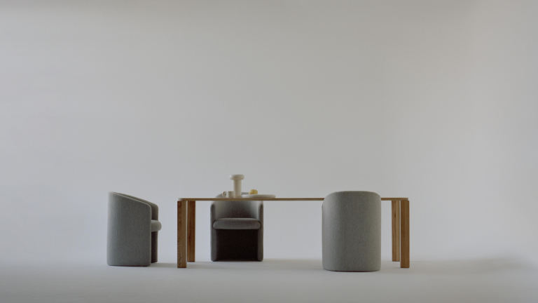 New Works Covent Club eetkamerstoel Hemp 3