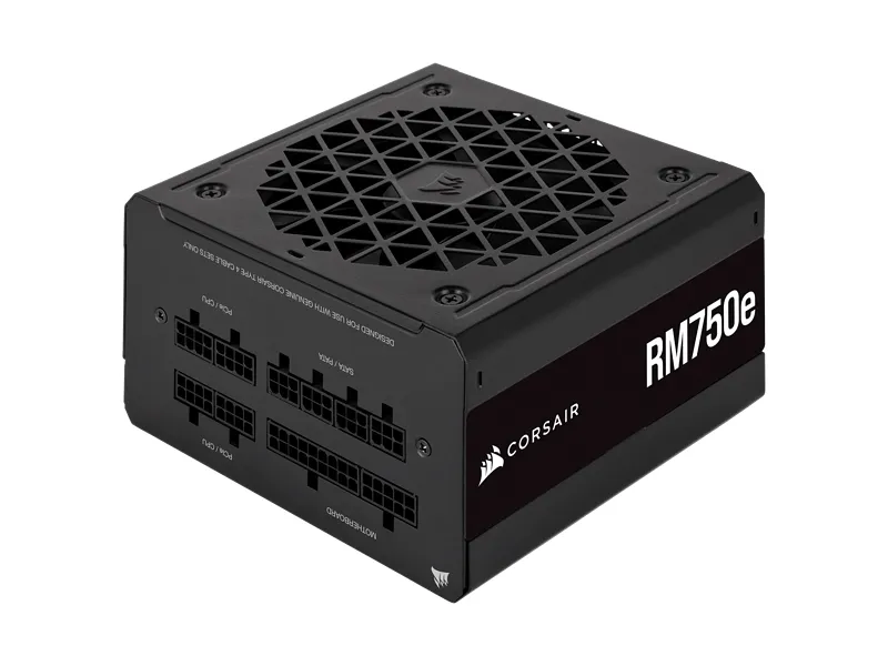 CORSAIR RMe Series RM750e - Strømforsyning (intern) - ATX12V 3.0/ EPS12V - 80 PLUS Gold - AC 100-240 V - 750 Watt - Europa