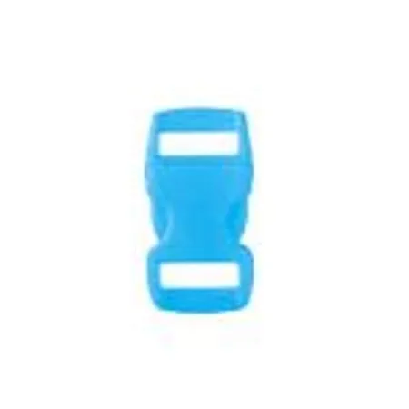 Glorex 64000210 Paracord Kunststoff-Verschluss, Blau, 10 mm, 8 Stk.