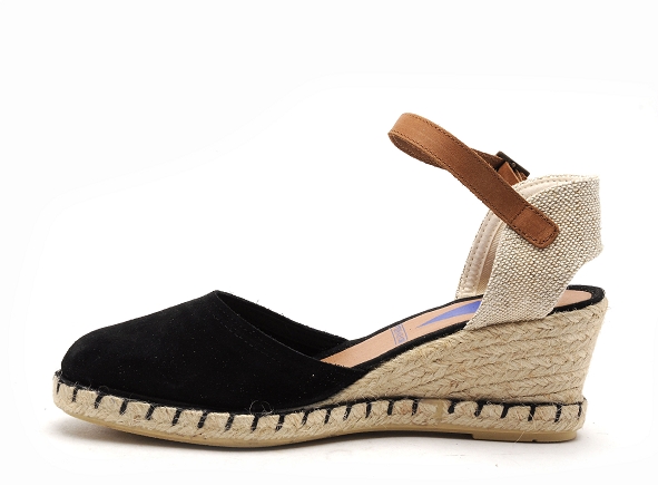 Verbenas nu pieds talons femme malena serraje noir