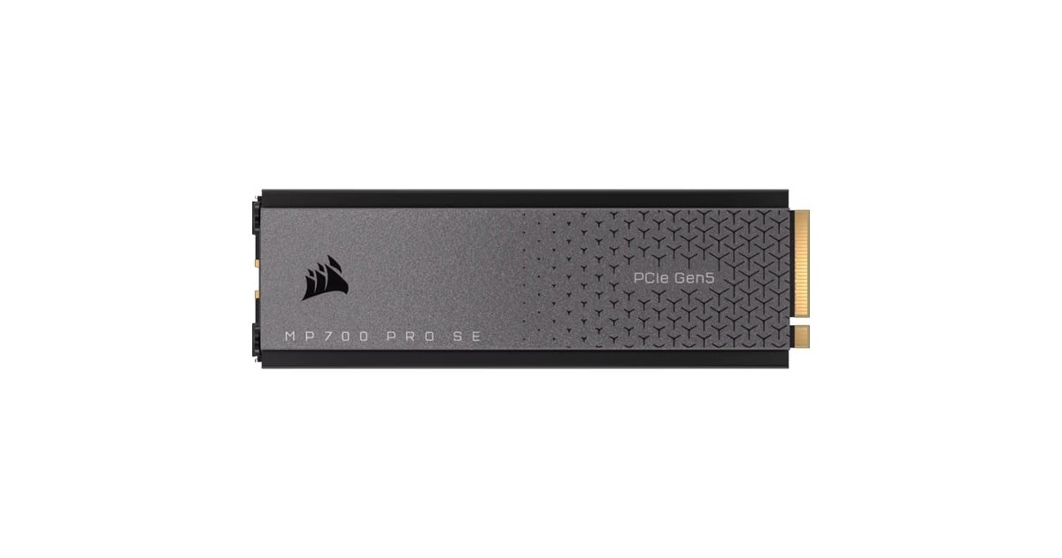 CorsairMP700 PRO SE met koeler 2 TB SSD  (PCIe 5.0 x4 NVMe 2.0, M.2 2280 )