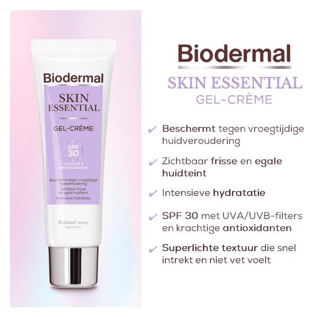 Biodermal Skin Essential Gel-Crème SPF30 50 ML