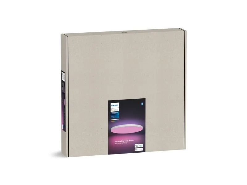 Philips Hue White and Color Ambiance Datura - Loftslyspanel - LED - 67 W - klasse G - 16 millioner farver/varmt til køligt hvidt lys - 2000-6500 K - rund - hvid