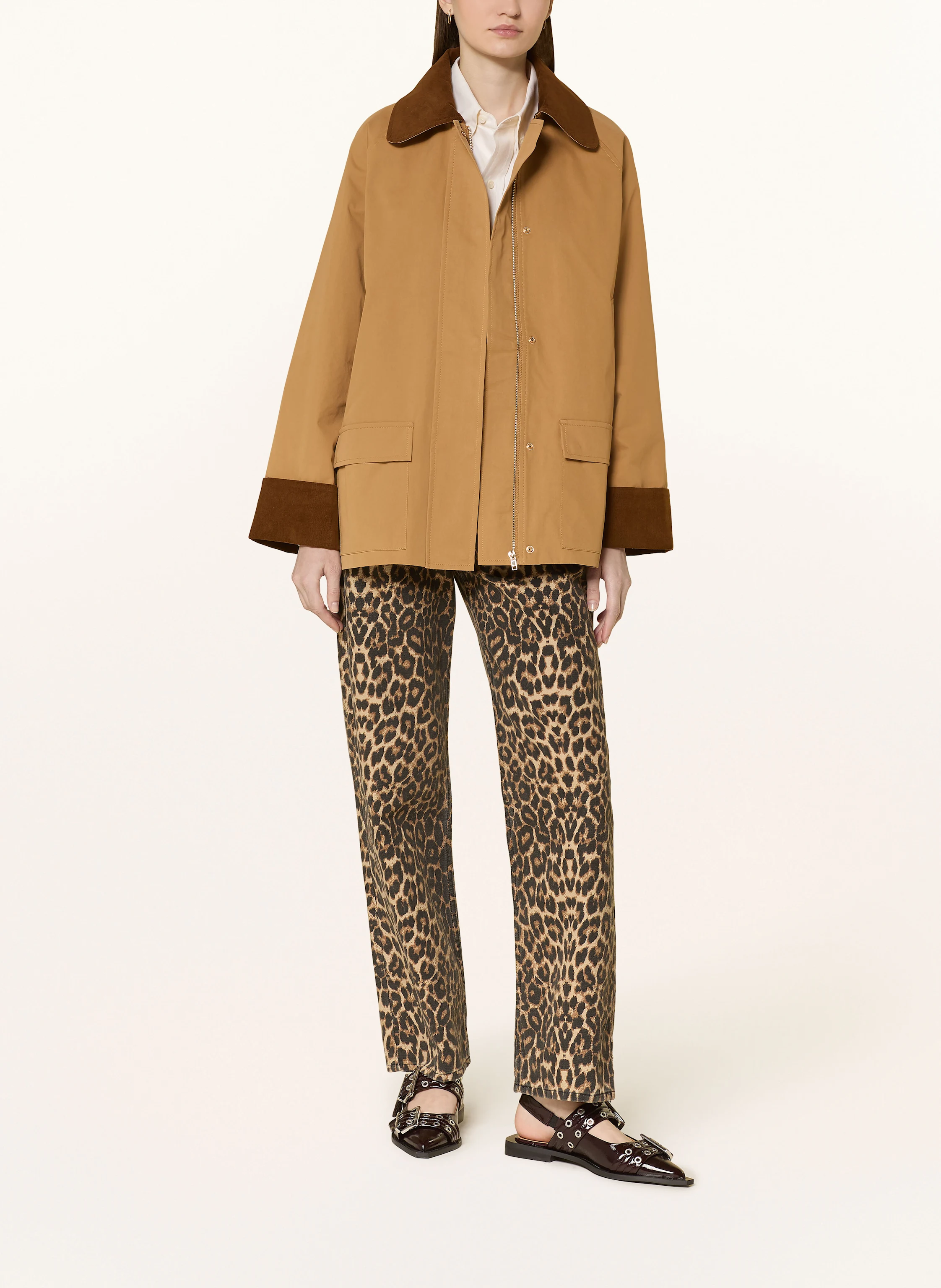 NEO NOIR Fieldjacket ANASTACIA mit Cord