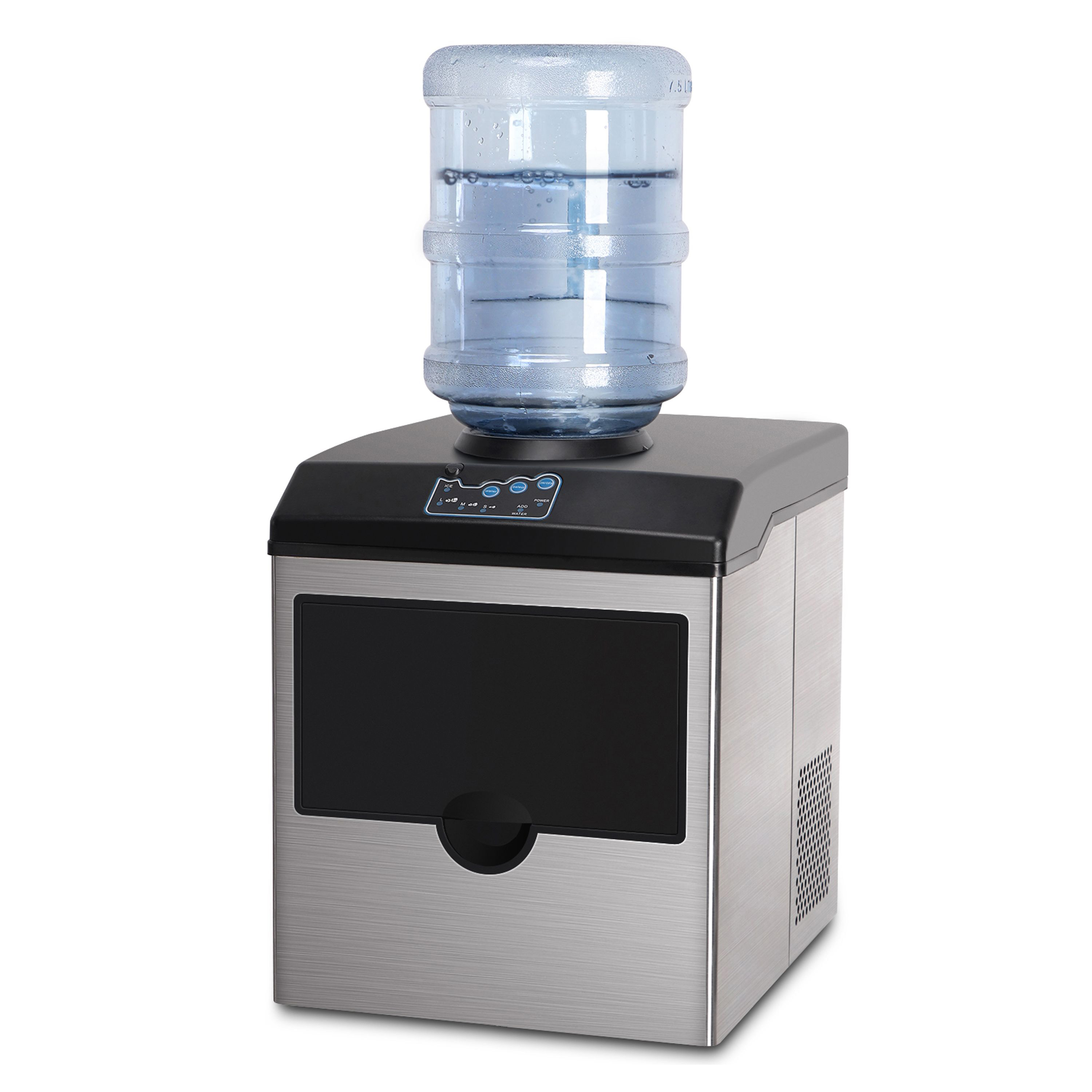 Eiswürfelmaschine mit Wasserspender 22 kg / 24 h
