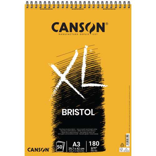 CANSON® XL® Bristol Spiralblock