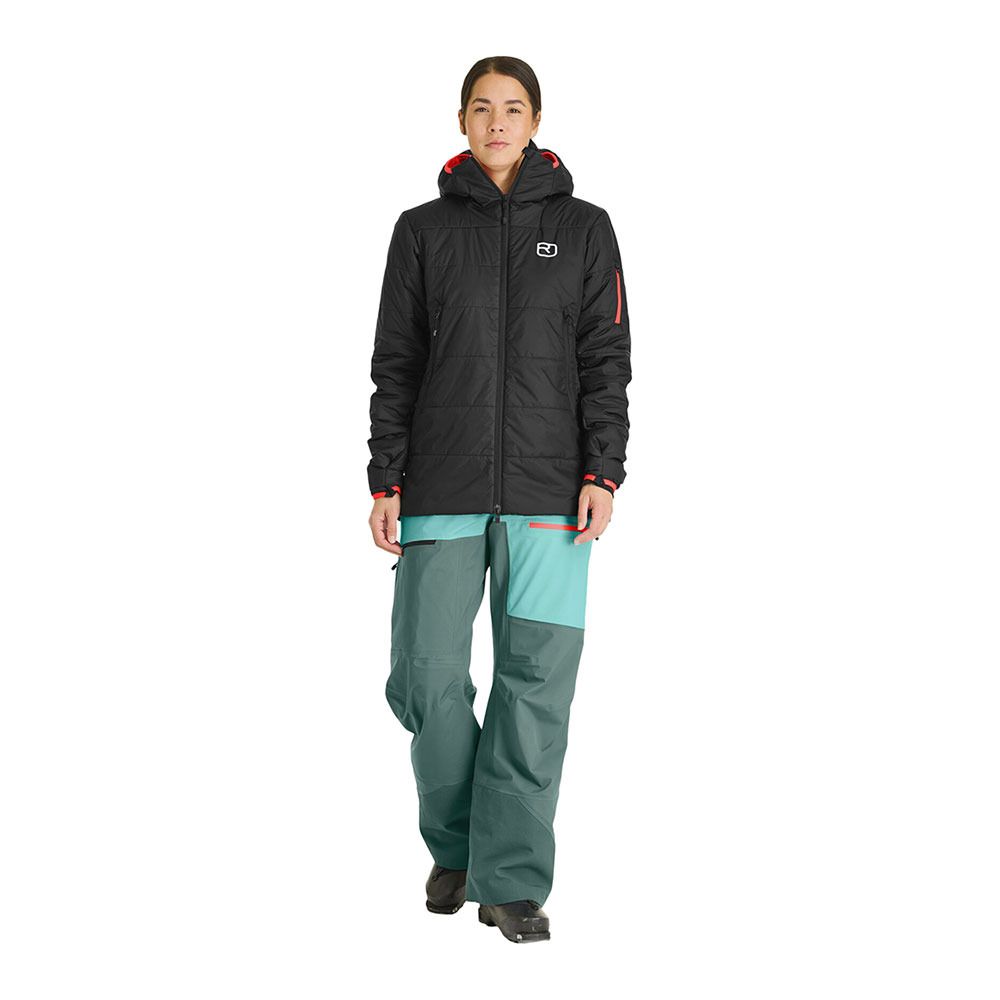 Ortovox SWISSWOOL ZINAL - Doudoune Femme black raven