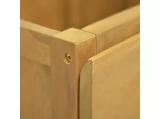 Armoire de salle de bain 60x40x75 cm bois de teck solide