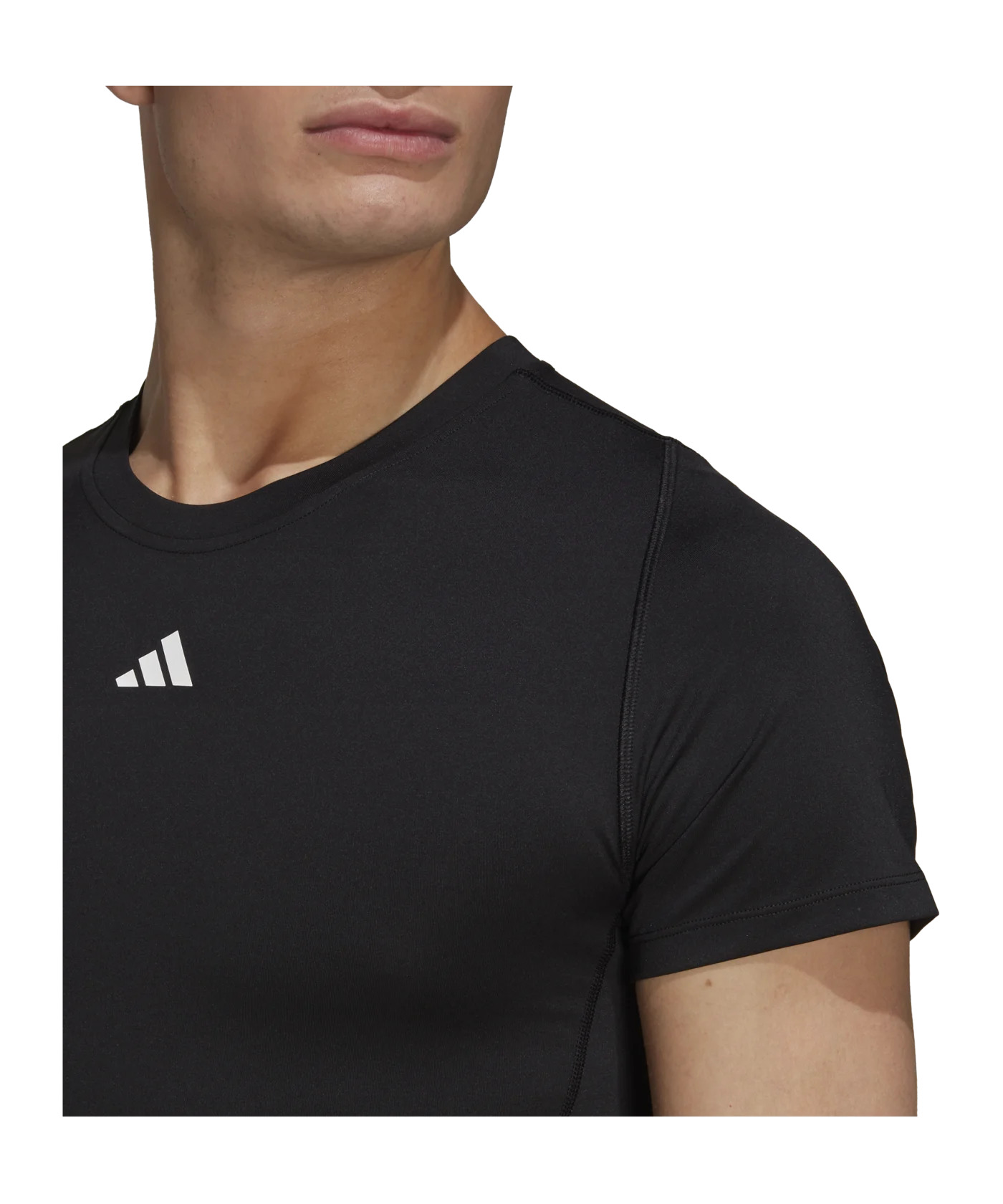 adidas Techfit T-Shirt Schwarz