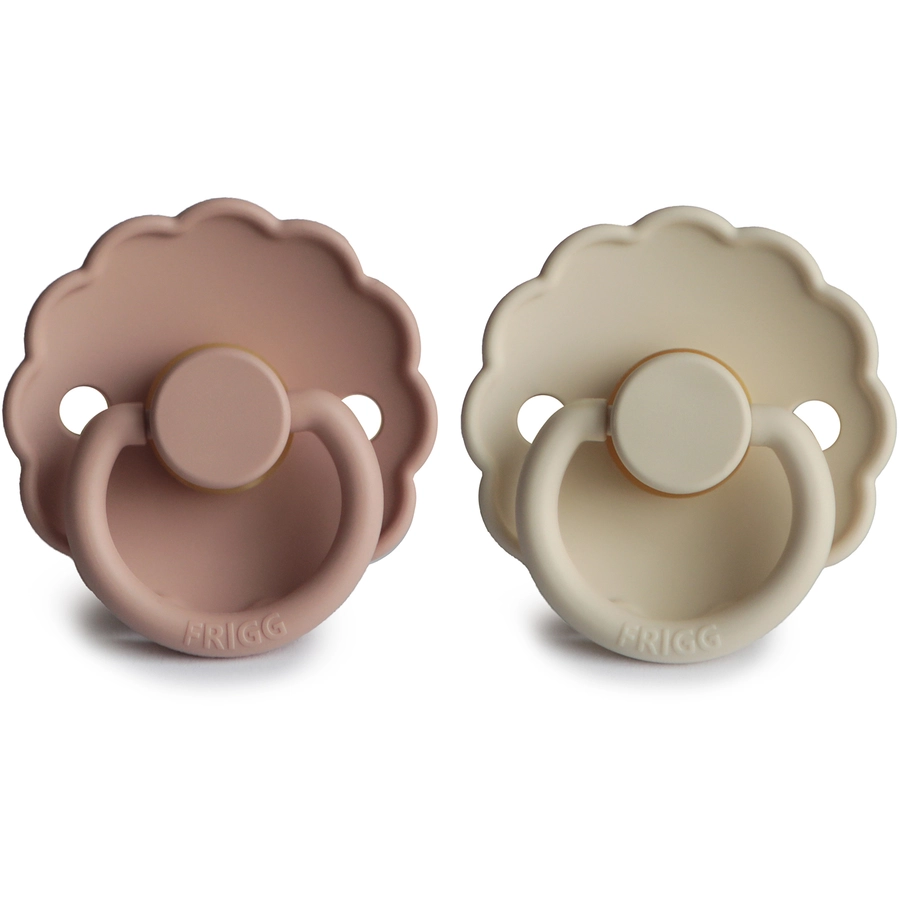 FRIGG Schnuller Daisy BlushCream 0-6 Monate