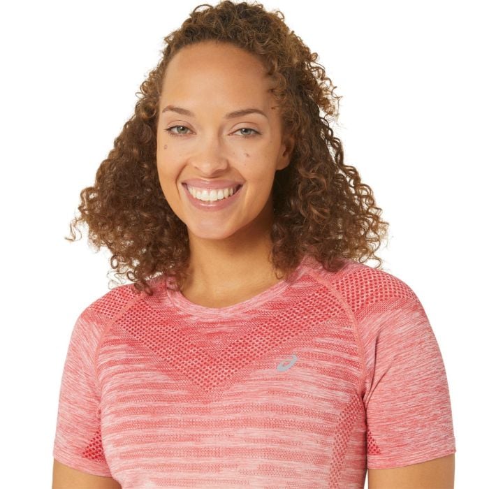 Asics Dame T-shirts Seamless SS Top Pink