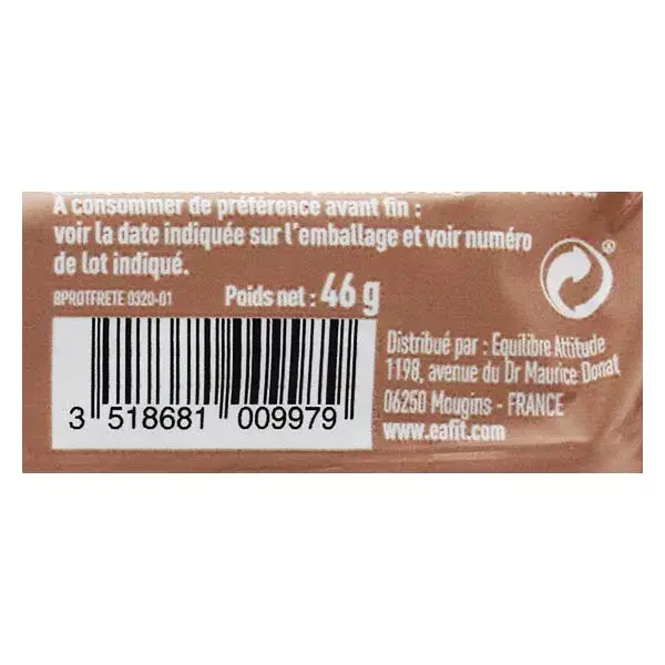 Barra de proteína Eafit sabor iogurte de pêssego 46g