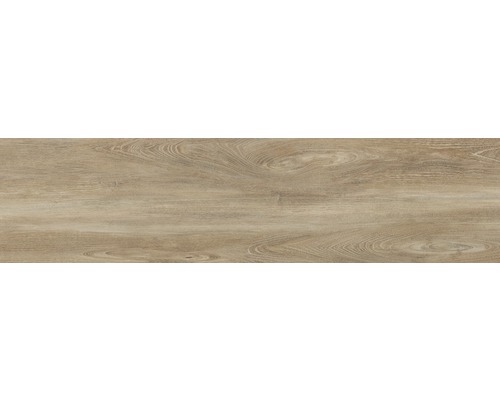 Porseleinen wand- en vloertegel San Remo Teak 29,5 x 120 cm R10B