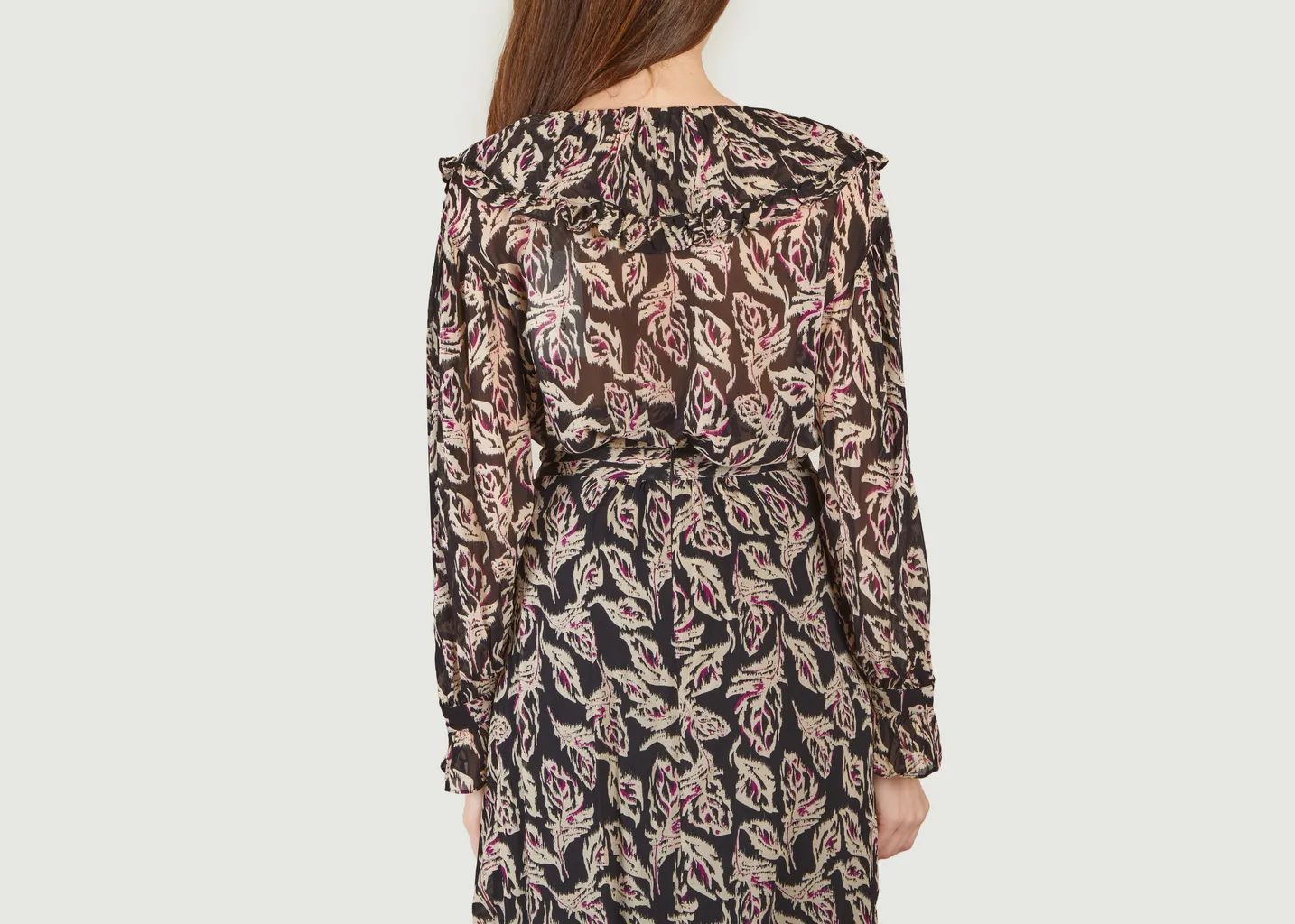 Blouse motif végétal Genny Ba&sh